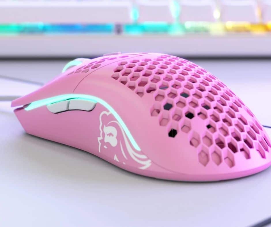 Pink Gaming Mouse
