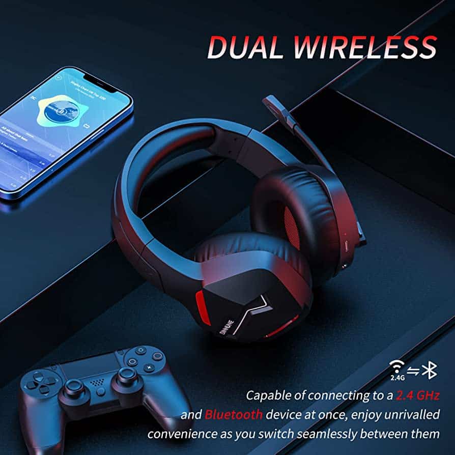 Binnune wireless gaming headset