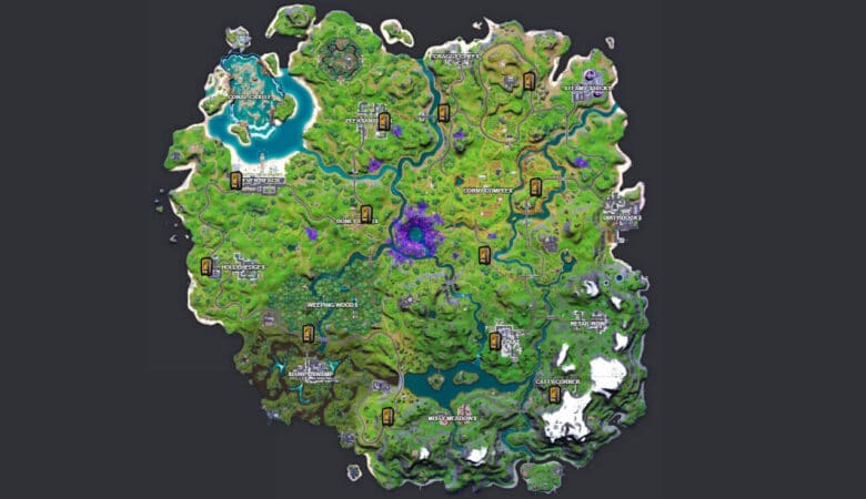 Fortnite Mending Machine Locations